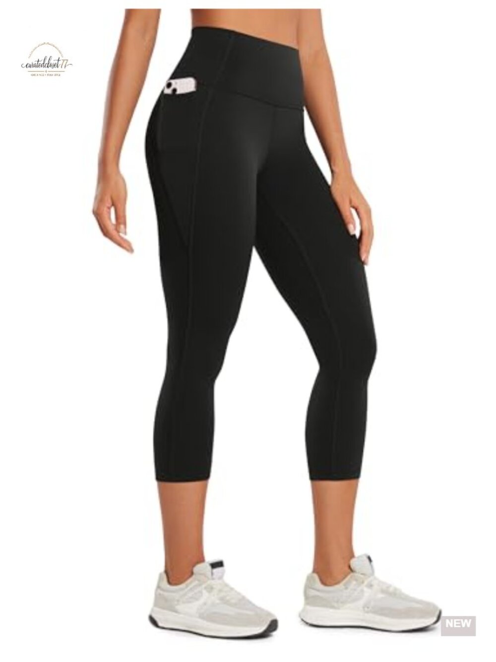 Butterluxe Yoga Capris With Pockets High Rise 21" Inseam